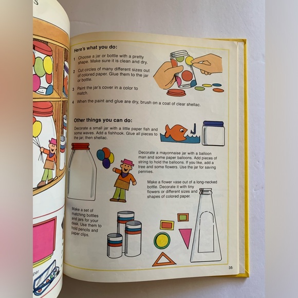 VINTAGE 1981 RAINY DAY SURPRISES YOU CAN MAKE Hardcover Crafting Book USED - Picture 5 of 8